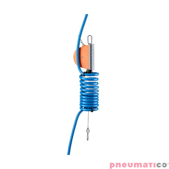 Balanser linkowy Carl Stahl Kromer z przewodem powietrznym 9x13mm 4-8kg 3000mm  Balanser linkowy Carl Stahl Kromer z przewodem powietrznym 9x13mm 4-8kg 3000mm