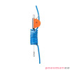Balanser linkowy Carl Stahl Kromer z przewodem powietrznym 11x16mm 2-5kg 30000mm z hamulcem  Balanser linkowy Carl Stahl Kromer z przewodem powietrznym 11x16mm 2-5kg 30000mm z hamulcem