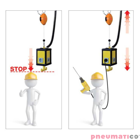 Pozycjoner Carl Stahl Kromer 5250 0,5-6,0kg 1500mm Pozycjoner Carl Stahl Kromer 5250 0,5-6,0kg 1500mm