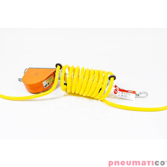 Balanser linkowy Carl Stahl Kromer z przewodem powietrznym 9x13mm 1,5-3kg 2500mm  Balanser linkowy Carl Stahl Kromer z przewodem powietrznym 9x13mm 1,5-3kg 2500mm