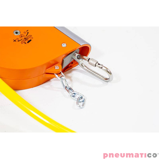 Balanser linkowy Carl Stahl Kromer z przewodem powietrznym 9x13mm 1,5-3kg 2500mm  Balanser linkowy Carl Stahl Kromer z przewodem powietrznym 9x13mm 1,5-3kg 2500mm