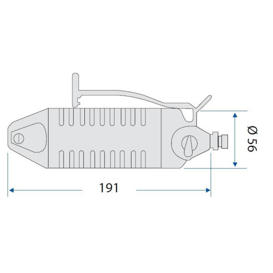 Szczypce pneumatyczne MR30A (bez ostrzy)