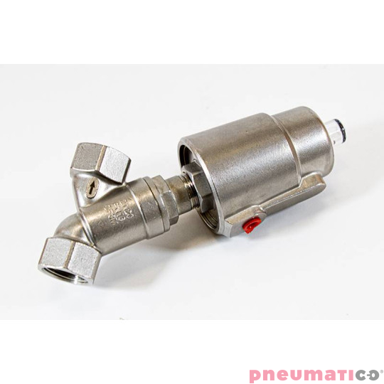 Zawór kątowy nierdzewny NC PAV020B Rectus 3/4"  Zawór kątowy nierdzewny NC PAV020B Rectus 3/4"