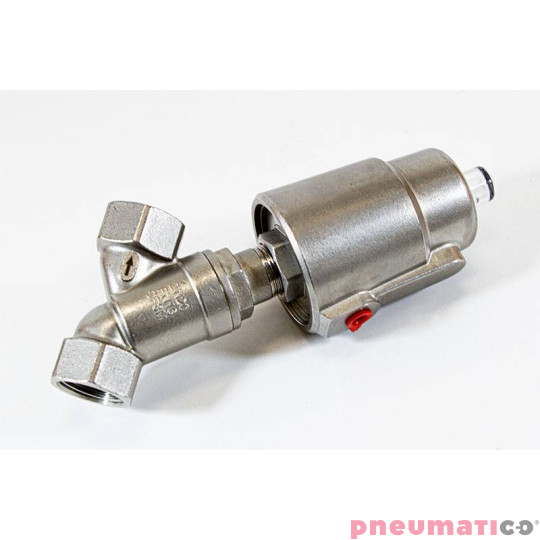 Zawór kątowy nierdzewny NC PAV020B Rectus 3/4"  Zawór kątowy nierdzewny NC PAV020B Rectus 3/4"