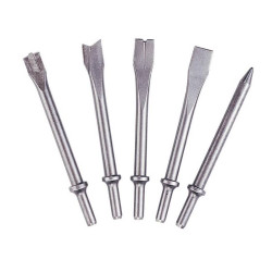 Kpl. 5szt. grotów do młotka pneumatycznego uchwyt 6-kt. JAZ-3945H