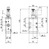 ELEKTROZAWÓR 3/2 NC 1/4" CAMOZZI 434-015-22 ELEKTROZAWÓR 3/2 NC 1/4" CAMOZZI 434-015-22