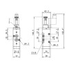 ELEKTROZAWÓR 5/2 1/8" CAMOZZI 458-016-22 ELEKTROZAWÓR 5/2 1/8" CAMOZZI 458-016-22
