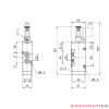 ELEKTROZAWÓR 5/2 1/4" CAMOZZI 454-016-22 ELEKTROZAWÓR 5/2 1/4" CAMOZZI 454-016-22