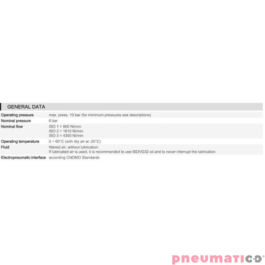 ELEKTROZAWÓR 5/2 CAMOZZI 951-000-P16-23 ELEKTROZAWÓR 5/2 CAMOZZI 951-000-P16-23