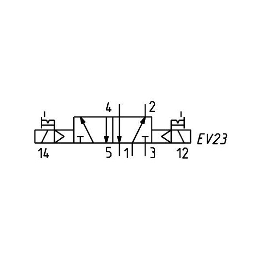 ELEKTROZAWÓR 5/2 CAMOZZI 953-000-P11-23 ELEKTROZAWÓR 5/2 CAMOZZI 953-000-P11-23