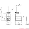 Wtyczka do elektrozaworu CAMOZZI 125-900 Wtyczka do elektrozaworu CAMOZZI 125-900
