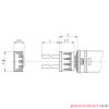 Wtyczka 300mm K8 CAMOZZI 120-803 Wtyczka 300mm K8 CAMOZZI 120-803