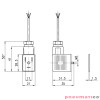 Wtyczka do elektrozaworu ujem. CAMOZZI 122-893C Wtyczka do elektrozaworu ujem. CAMOZZI 122-893C