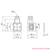 Wtyczka LED 110V DIN 43650 IP65 CAMOZZI 124-702 Wtyczka LED 110V DIN 43650 IP65 CAMOZZI 124-702