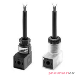 Wtyczka+przew. DIN 43650 9,4 mm CAMOZZI 125-550-1