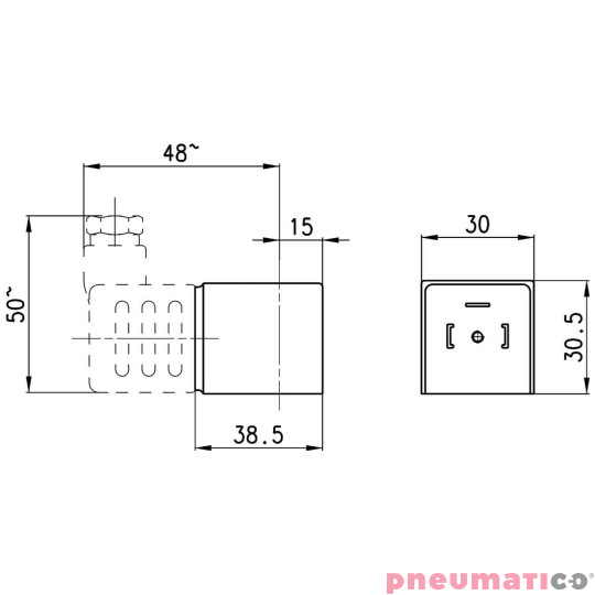 CEWKA CAMOZZI A8B 24V 50/60Hz 5VA CEWKA CAMOZZI A8B 24V 50/60Hz 5VA