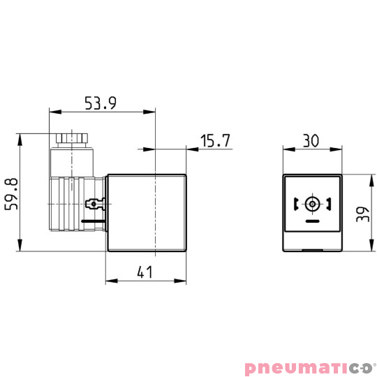 CEWKA CAMOZZI B82 12 V DC 19 W