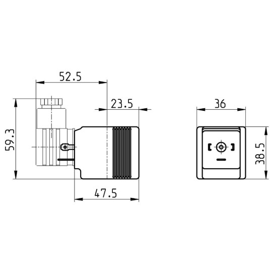CEWKA CAMOZZI B9B 24 V 50 Hz 29 VA CEWKA CAMOZZI B9B 24 V 50 Hz 29 VA