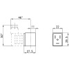 CEWKA CAMOZZI U79 48V DC 3,1 W CEWKA CAMOZZI U79 48V DC 3,1 W