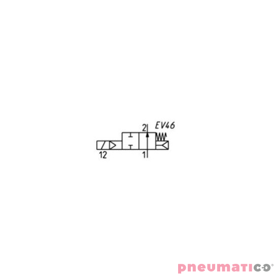 ELEKTROZAWÓR CAMOZZI CFB-A14N-E1 2/2 NO 1/2 EPDM