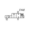 ELEKTROZAWÓR CAMOZZI CFB-A23L-R1-B7E 2/2 NC 3/8 NBR ELEKTROZAWÓR CAMOZZI CFB-A23L-R1-B7E 2/2 NC 3/8 NBR