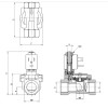 ELEKTROZAWÓR CAMOZZI CFB-A24N-R1-B73 VLV 2/2 NC 1/2 NBR ELEKTROZAWÓR CAMOZZI CFB-A24N-R1-B73 VLV 2/2 NC 1/2 NBR