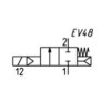 ELEKTROZAWÓR CAMOZZI CFB-A24N-R1-B7B 2/2 NC 1/2 NBR ELEKTROZAWÓR CAMOZZI CFB-A24N-R1-B7B 2/2 NC 1/2 NBR