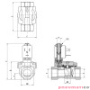 ELEKTROZAWÓR CAMOZZI CFB-A24N-R1-B7E 2/2 NC 1/2 NBR ELEKTROZAWÓR CAMOZZI CFB-A24N-R1-B7E 2/2 NC 1/2 NBR