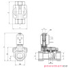 ELEKTROZAWÓR CAMOZZI CFB-A24N-R1-B7H 2/2 NC 1/2 NBR ELEKTROZAWÓR CAMOZZI CFB-A24N-R1-B7H 2/2 NC 1/2 NBR