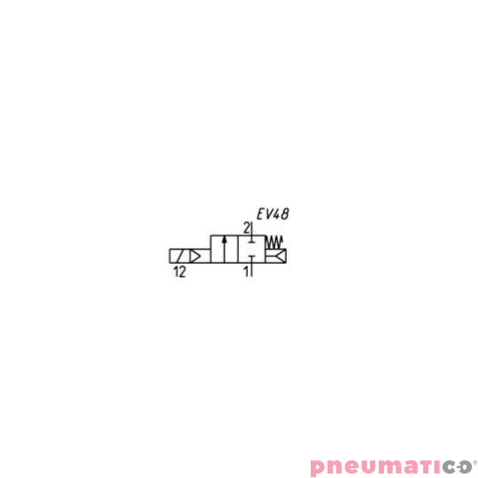 ELEKTROZAWÓR CAMOZZI CFB-A24N-W1-B73 2/2 NC 1/2 FKM ELEKTROZAWÓR CAMOZZI CFB-A24N-W1-B73 2/2 NC 1/2 FKM