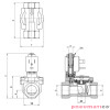 ELEKTROZAWÓR CAMOZZI CFB-A25P-E1 2/2 NC 3/4 EPDM ELEKTROZAWÓR CAMOZZI CFB-A25P-E1 2/2 NC 3/4 EPDM