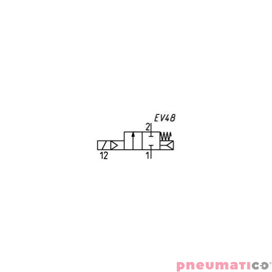 ELEKTROZAWÓR CAMOZZI CFB-A29Z-W1 2/2 NC 2 FKM
