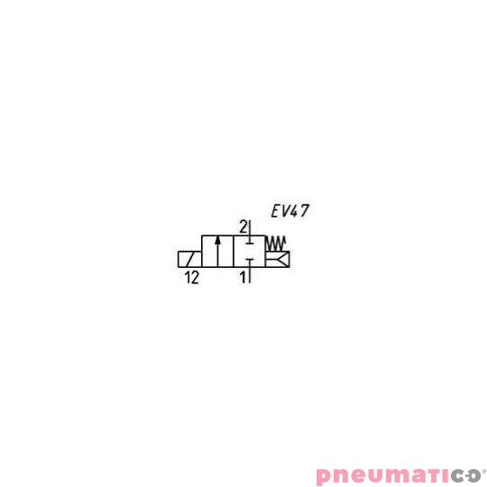 ELEKTROZAWÓR CAMOZZI CFB-B24N-W1-B9E 2/2 NC 1/2 FKM