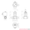 ELEKTROZAWÓR CAMOZZI CFB-D21C-E1 2/2 NC 1/8 EPDM ELEKTROZAWÓR CAMOZZI CFB-D21C-E1 2/2 NC 1/8 EPDM