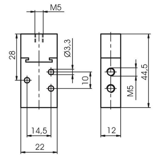 Zawór pneumatyczny - sprężyna 3/2 PNEUMAX Zawór pneumatyczny - sprężyna 3/2 PNEUMAX