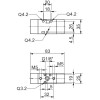 Zawór pneumatyczny -  bistabilny 3/2 PNEUMAX Zawór pneumatyczny -  bistabilny 3/2 PNEUMAX
