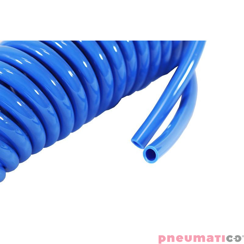 Wąż spiralny RQS PU 16x11mm 8m prosta końcówka SHTBC161108  Wąż spiralny RQS PU 16x11mm 8m prosta końcówka SHTBC161108