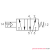 Elektrozawór - cewka - sprężyna (monostabilny) 5/2 PNEUMAX 8880.52.00.39.F00 (bez cewki) Elektrozawór - cewka - sprężyna (monostabilny) 5/2 PNEUMAX 8880.52.00.39.F00 (bez cewki)