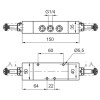 Elektrozawór - cewka - cewka 5/3 PNEUMAX Elektrozawór - cewka - cewka 5/3 PNEUMAX