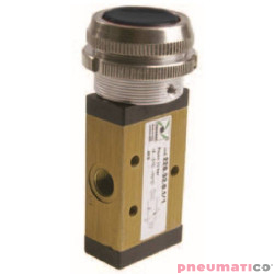 Zawór ręczny - przycisk sprężyna 3/2 PNEUMAX