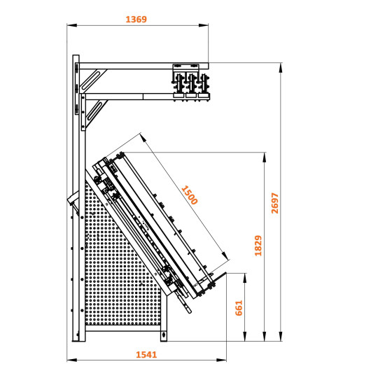 Stół do produkcji palet PT-3300 Stół do produkcji palet PT-3300