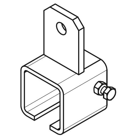 Uchwyt górny montażowy szyny Pneumatico JG‐0022 Uchwyt górny montażowy szyny Pneumatico JG‐0022