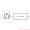Zawór zwrotny NBR G 3/8" PNEUMAX 6.07.38 Zawór zwrotny NBR G 3/8" PNEUMAX 6.07.38