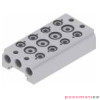 Baza aluminiowa dla zaworów 5/2 - 5/3 PNEUMAX