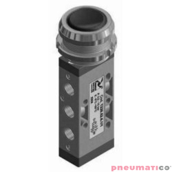 Zawór ręczny - przycisk 30 sprężyna 5/2 PNEUMAX