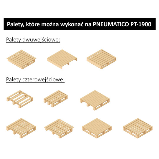 Stół paletowy PT-1900 Stół paletowy PT-1900