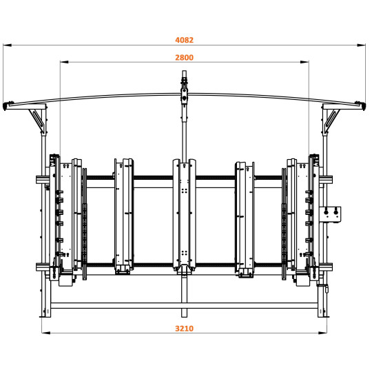 Stół do produkcji palet PT-2800 Stół do produkcji palet PT-2800