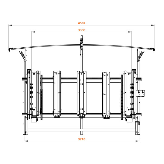 Stół do produkcji palet PT-3300 Stół do produkcji palet PT-3300