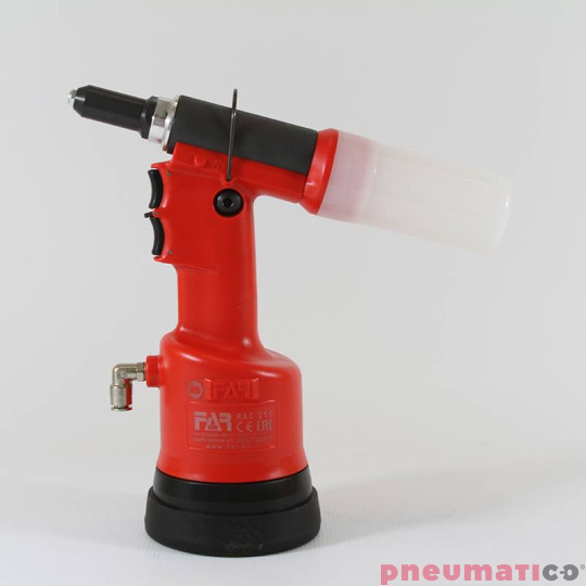 Nitownica do nitów zrywalnych FAR RAC 211 z pojemnikiem Nitownica do nitów zrywalnych FAR RAC 211 z pojemnikiem