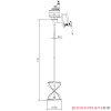 Mieszadło pneumatyczne Pneumatico P-65-730 ATEX Mieszadło pneumatyczne Pneumatico P-65-730 ATEX
